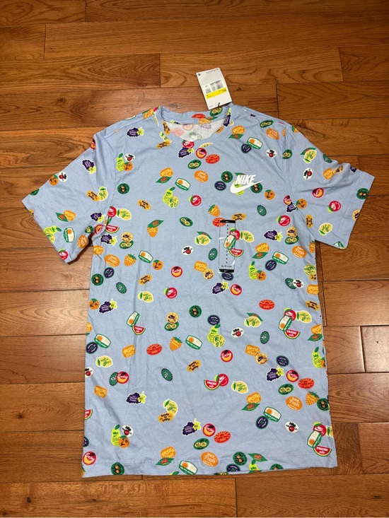The Nike Tee Other - The Nike Tee Men’s All-Over Stickers Short Sleeve T-Shirt NWT